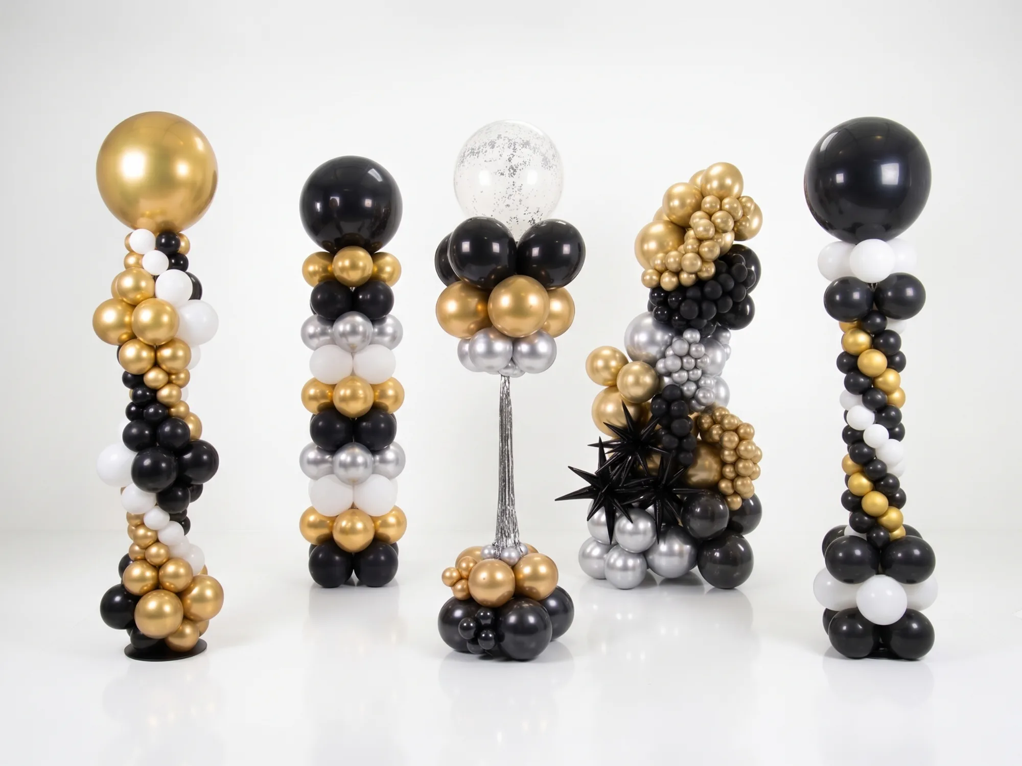 Balloon Columns by Alpenglow Party Co